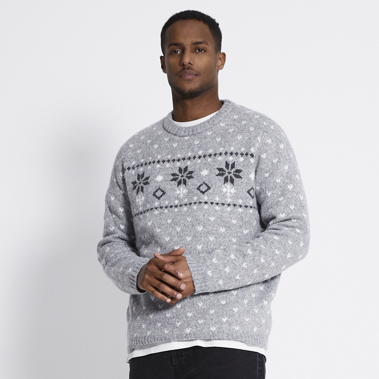 Pattern knit sweater "Elwin"